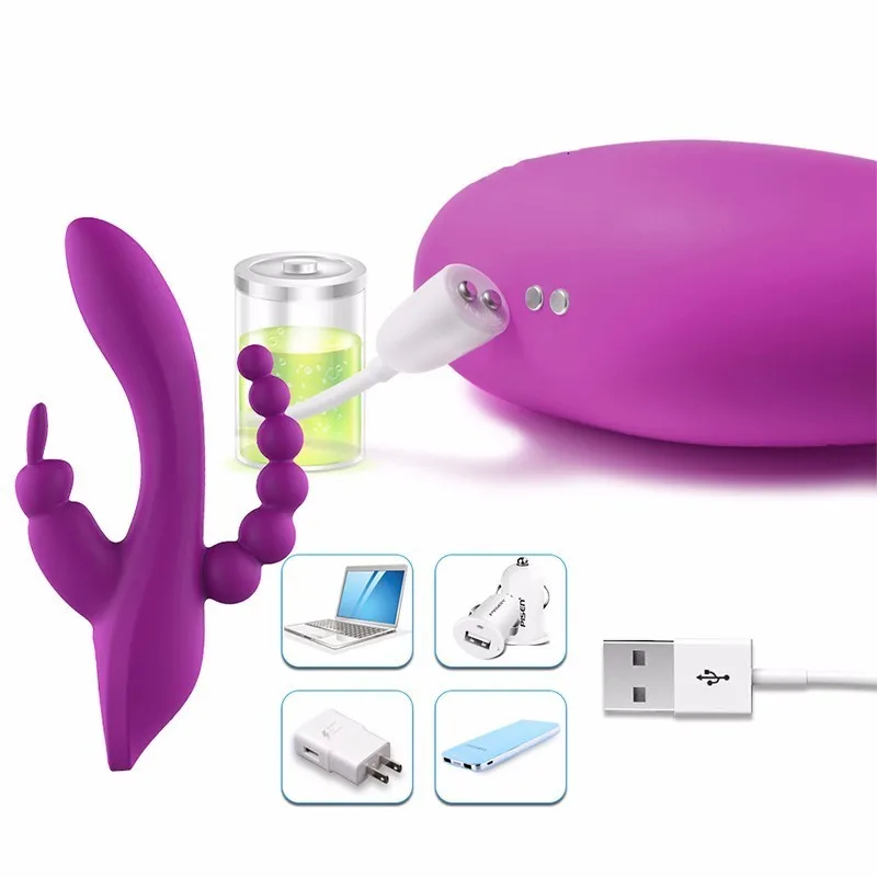 Кролик вибратор G Spot Дилдо Вибратор Секс игрушки для женщин 12 Скоростей USB зарядка