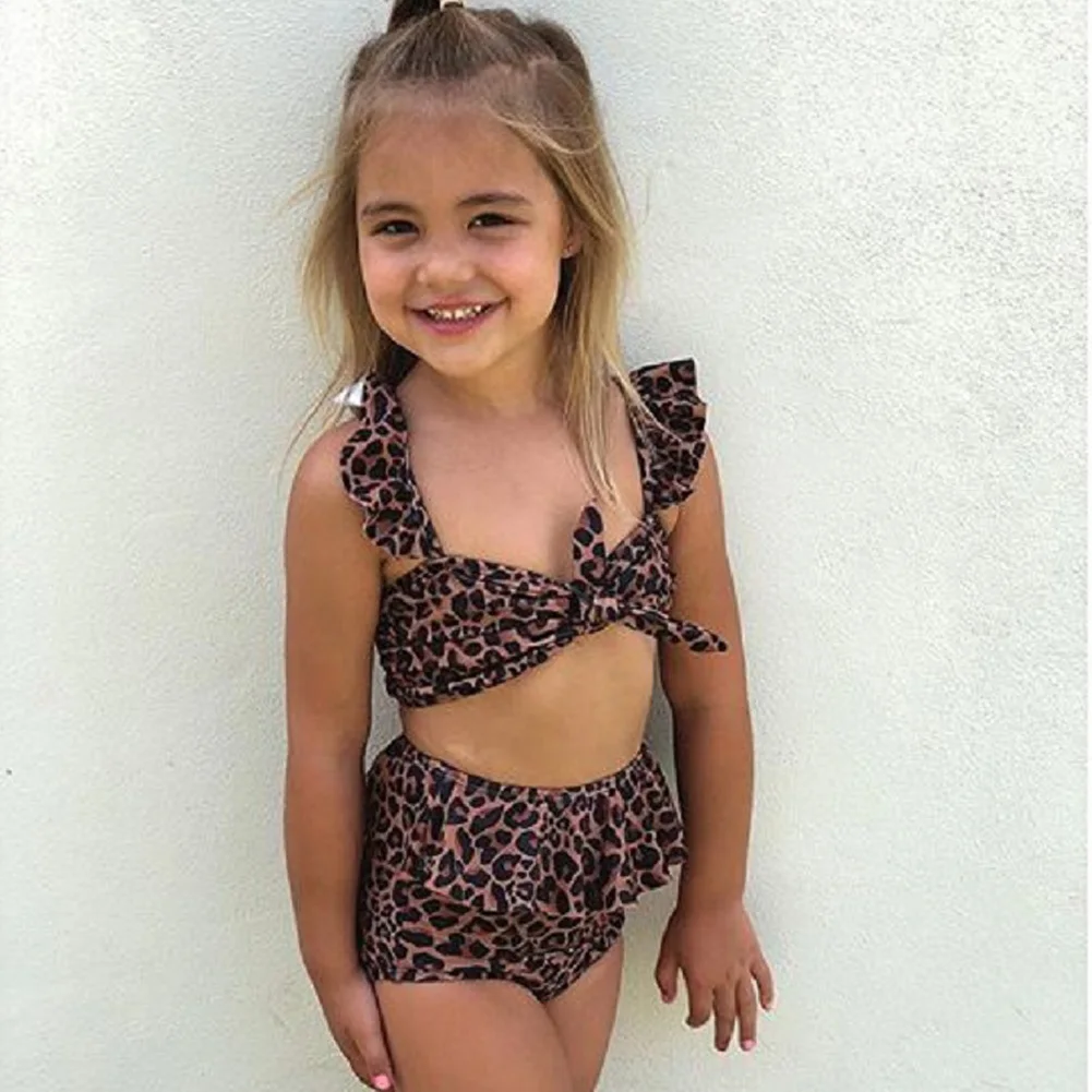 Toddler Baby Girl Kid Swimsuit Bathing Tankini Bikini Set Swimwear Beachwear Hot