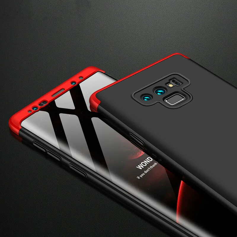 

360 Full Protection Matte Case For Samsung Galaxy Note9/8 A6 Plus A8 J2Pro J4 J6 J8 2018 S9 Plus S8 Plus S6 S7 Edge J3J5 J7 2017