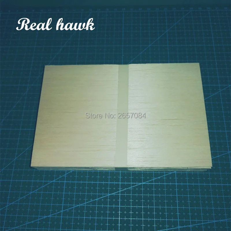 5pcs 150x100x1.5mm AAA+ Balsa Wood Sheet ply Model Can be Used for Military Models etc Smooth DIY free shipping | Игрушки и хобби