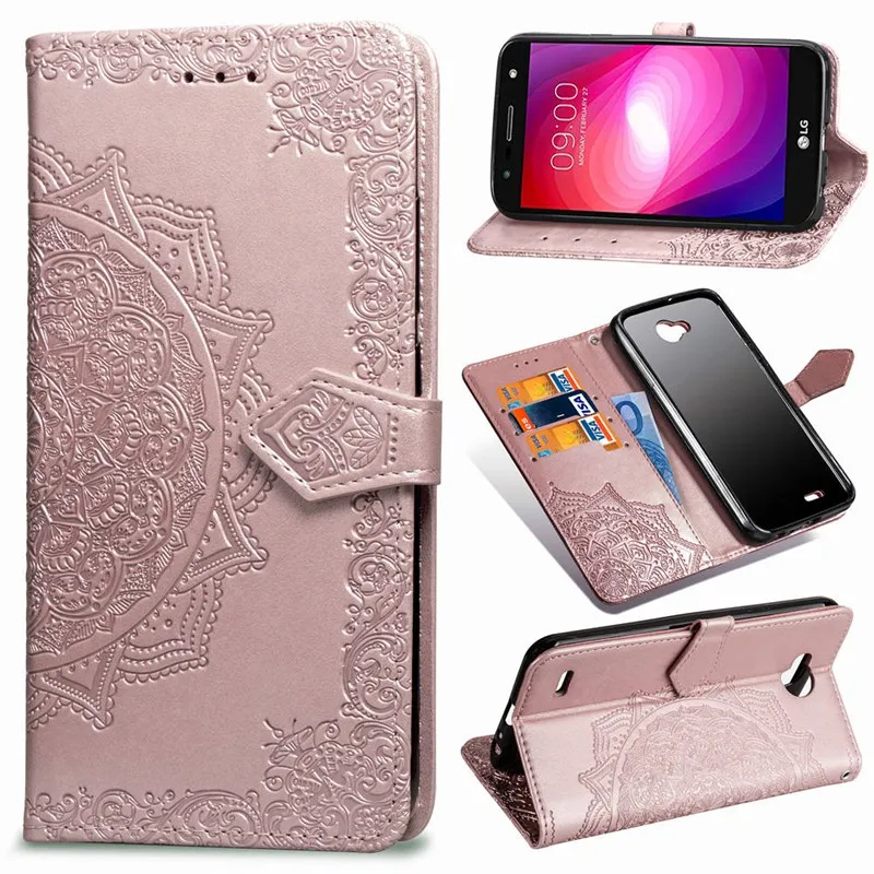 HKKAIS флип чехол для LG LV7 X power 2 кронштейн Drop proof клатч Чехол Флип