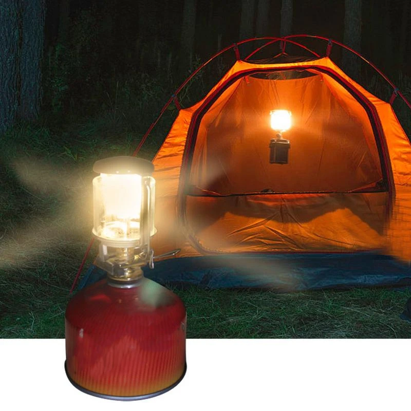 Outdoor Camping Portable Gas Heater Tent Mini Camping Lantern Gas Light Tent Lamp Torch Small Heater