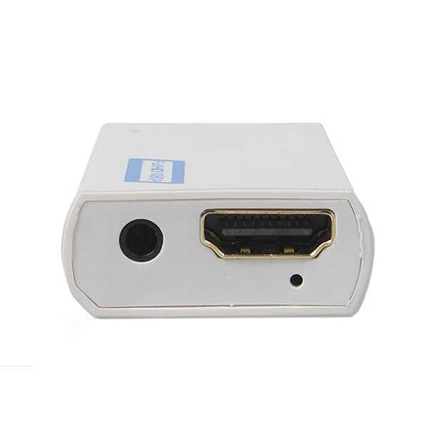 Адаптер преобразователь OSTENT CVID в HDMI 3 5 мм аудио Full HD 720P 1080P для игр Wii|converter output|adapter