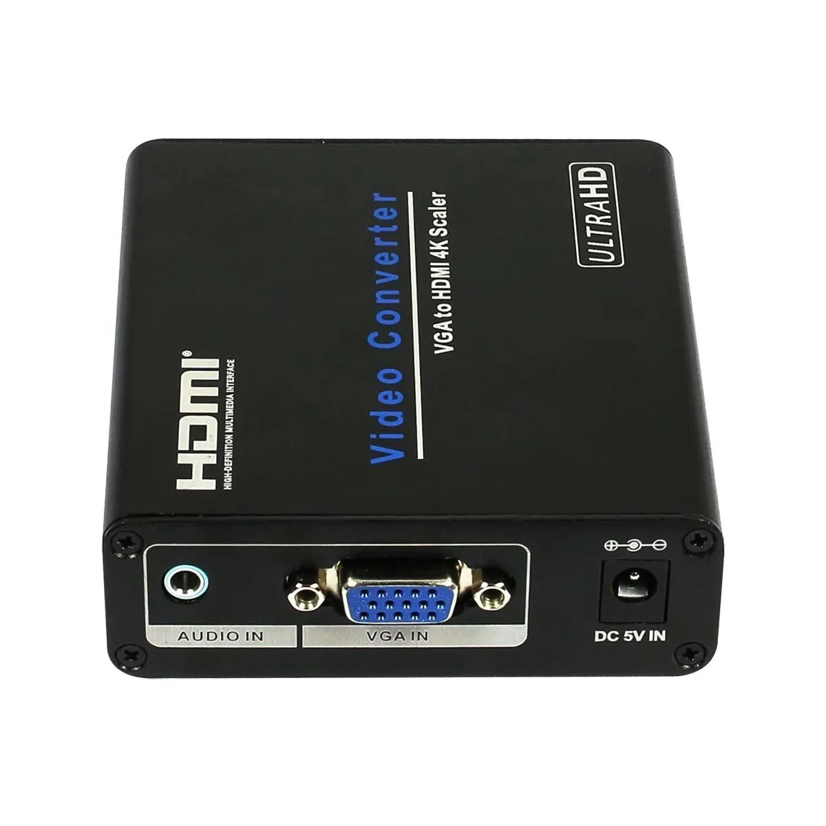  Video Converter VGA To HDMI 4K Scaler HD Audio Analog To Digital Conversion 4K*2K HDMI Out For PC L