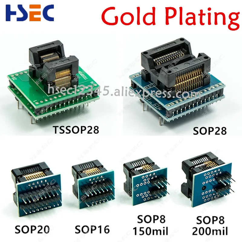 CH341A USB программатор SOIC8 SOP8 тестовый зажим 1,8 в адаптер SOP16 SOP8 адаптер кабель EDID для Iphone 24 25 серии флэш-память EEPROM BIOS