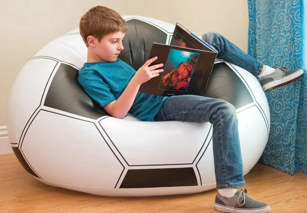 Стильный и удобный открытый стул для пикника детский портативный надувной диван футбольный надувной стул