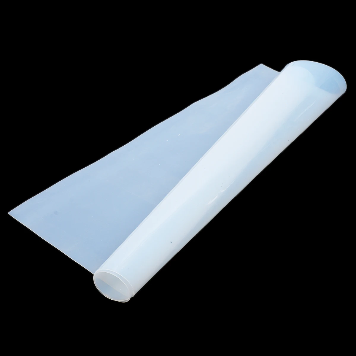 1 шт 500*500 мм лист силиконовой резины толщина 1 мм термостойкая пластина полупрозрачный коврик