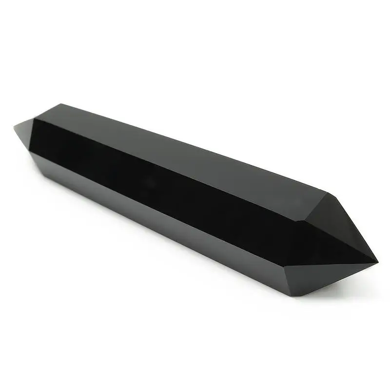 

100% Natural Fluorite Obsidian Crystal Column Point Healing Hexagonal Magic Wand Decor Ornament Treatment Quartz Crystal Stone