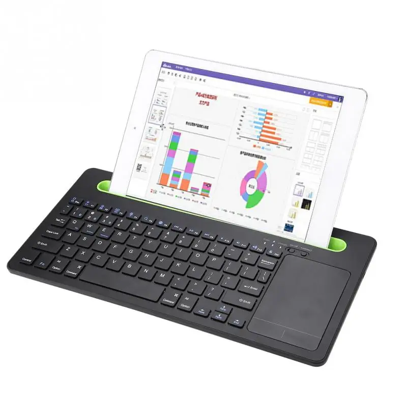 Universal Bluetooth Wireless Keyboard for Smartphone Tablet Multi