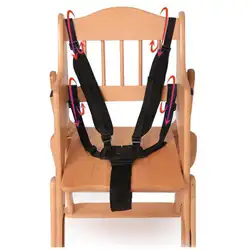 Универсальные детские 5 точечные ремни безопасный ремень Ремни для высокое сиденье для коляски Коляска детская коляска 360 Вращающийся крюк