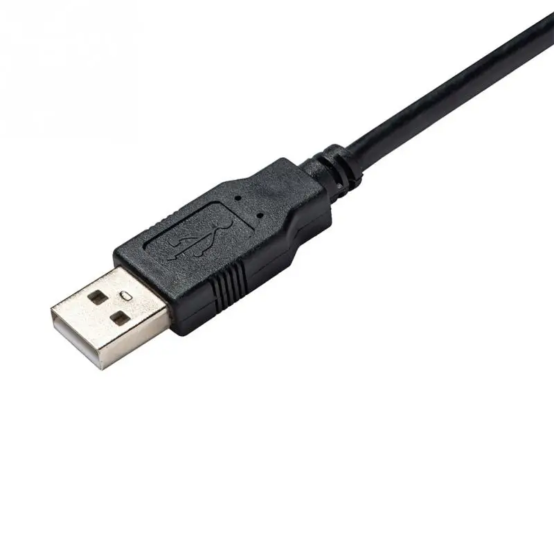 1 м профессиональный черный USB печатная линия 2,0 Провод A до B высокоскоростной квадратный рот Принтер Сканер кабель для передачи данных