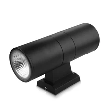 COB светодиодный наружный настенный светильник 20 Вт Dimmbale вверх-вниз внутренний светодиодный настенный светильник Открытый водонепроницаемый IP65