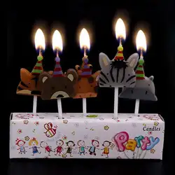 2019 Новые 3 шт/Лот день рождения свечи мультфильм Ремесло подарки для детей Симпатичные событие вечерние поставки торт фигурка для торта