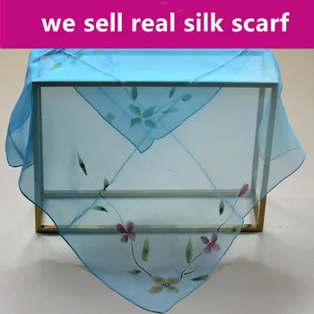 

#S88,100% silk scarf GEORGETTE,color:AS PICTURES,50*50cm women