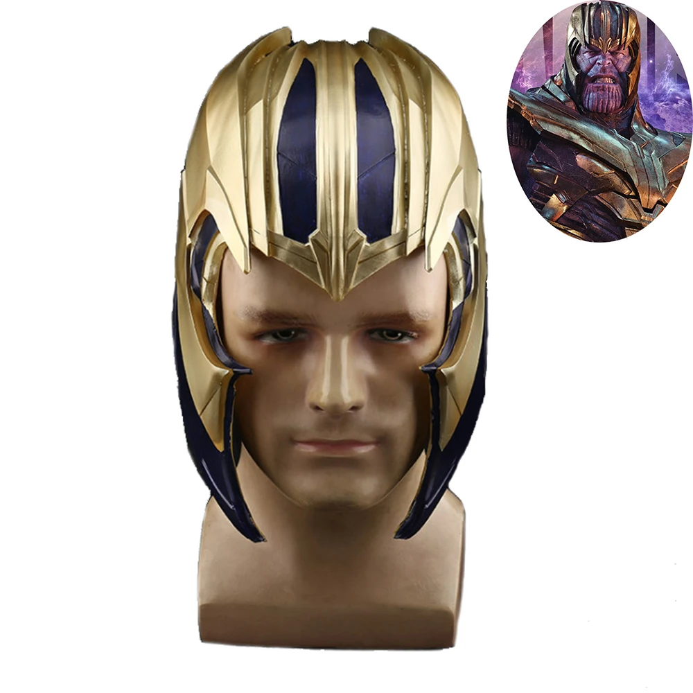 

Avengers Endgame Thanos Helmet Mask Cosplay Prop PVC