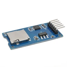 Плата для хранения Micro SD Mciro SD TF карта памяти Щит Модуль расширения SPI для Arduino DIY