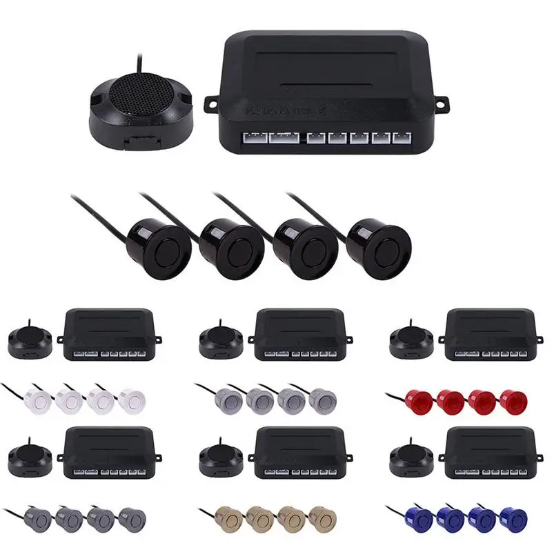 

Car LED Parking Sensor Kit Display 5 Sensors for all cars Reverse Assistance Backup Radar Monitor System