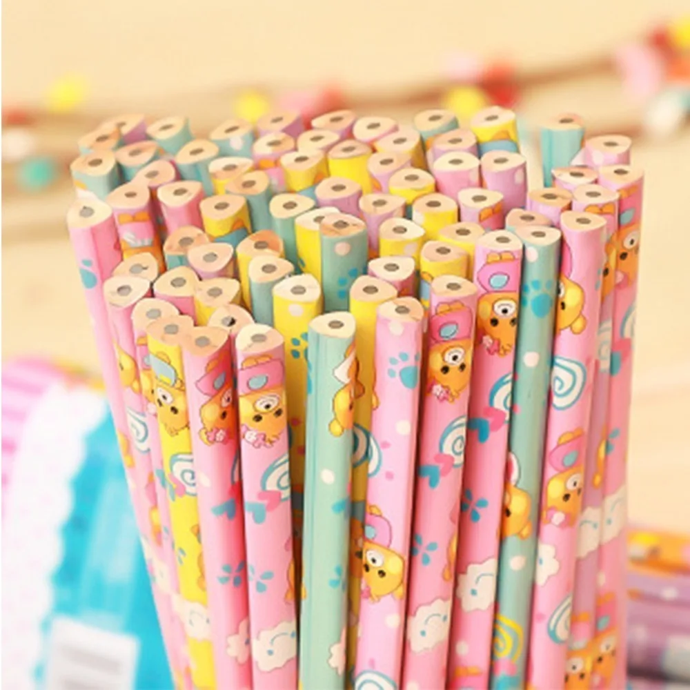 

Large-capacity HB eraser cartoon 72 cute pencil with bucket primary school students children writing pencil durable