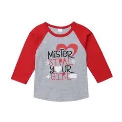 От 0 до 5 лет, хлопковая футболка с длинными рукавами и буквенным принтом для маленьких мальчиков и девочек, футболки, детская одежда
