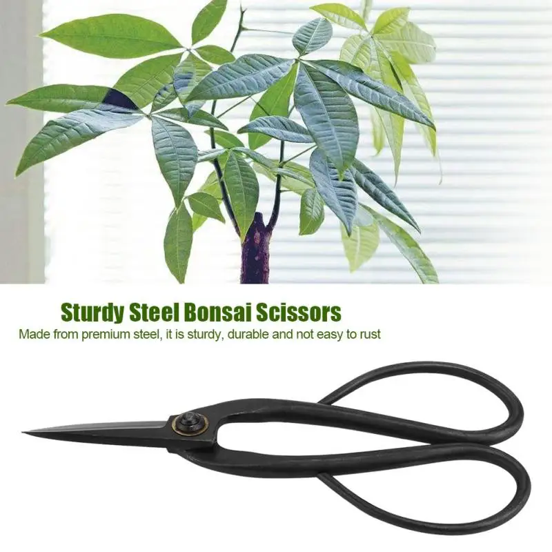 

Garden Tools 200mm Steel Bonsai Scissor Durable Garden Pruning Shear Roots Branches Trimming Cutter Hand Tool bonsai shear