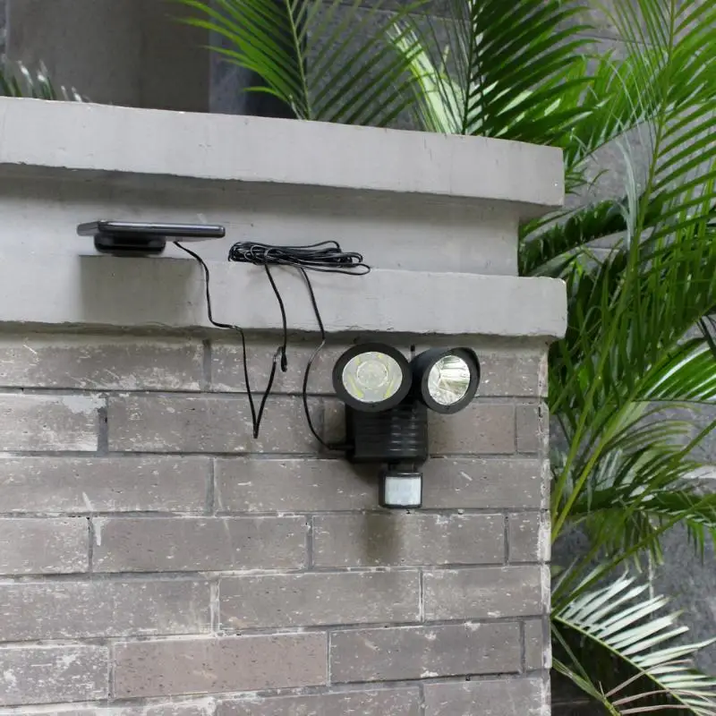 

22LED /25LED/120LED Solar Powered PIR Motion Motion Sensor Rotable Two Heads Waterproof Lights Lamp For Outdoor Indoor