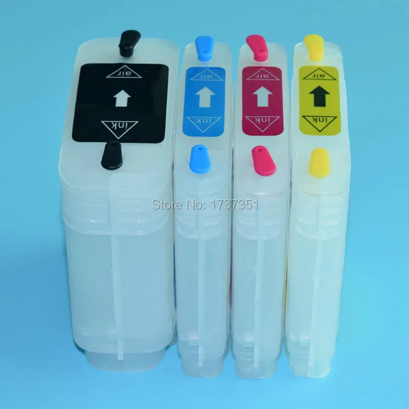 

Refillable Ink Cartridge with ARC Cartridge Chip for HP11 82 for HP Designjet 111 Printer C4836A C4837A C4838A C565A
