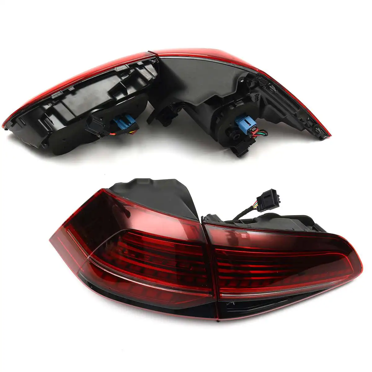 1 Pair For Vw Golf 7 Mk7 Golf7 Golf7.5 Mk7.5 13-17 Led Taillights DIY Modified Tail Lights Led Rear Lamp Brake light Car Styling