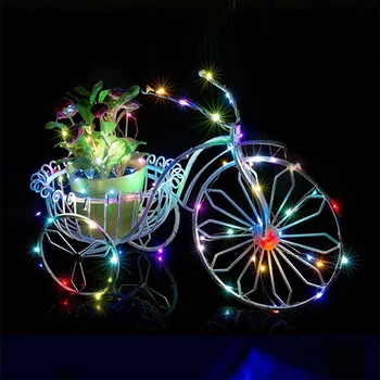 

LED Fairy Light 2/5/10M String Light Battery Powered Garland Copper Wire Gerlyanda for Garden Outdoor Christmas Decoration