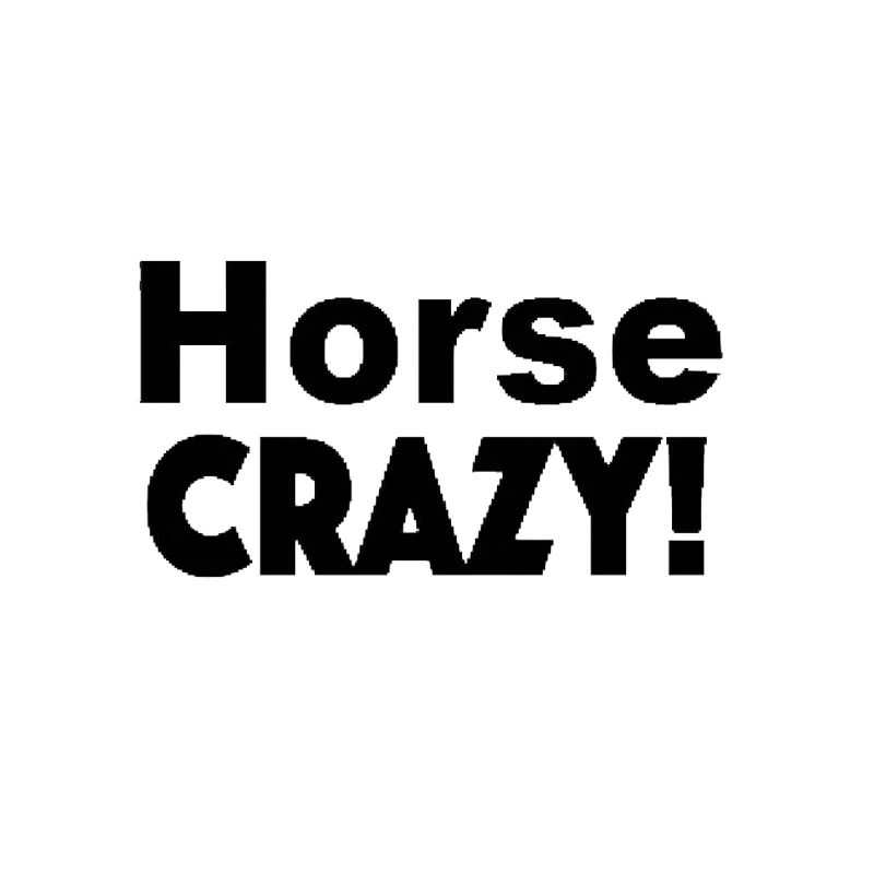 Jdm Crazy Horse наклейка на бампер интересная автомобильная краска для окна виниловая