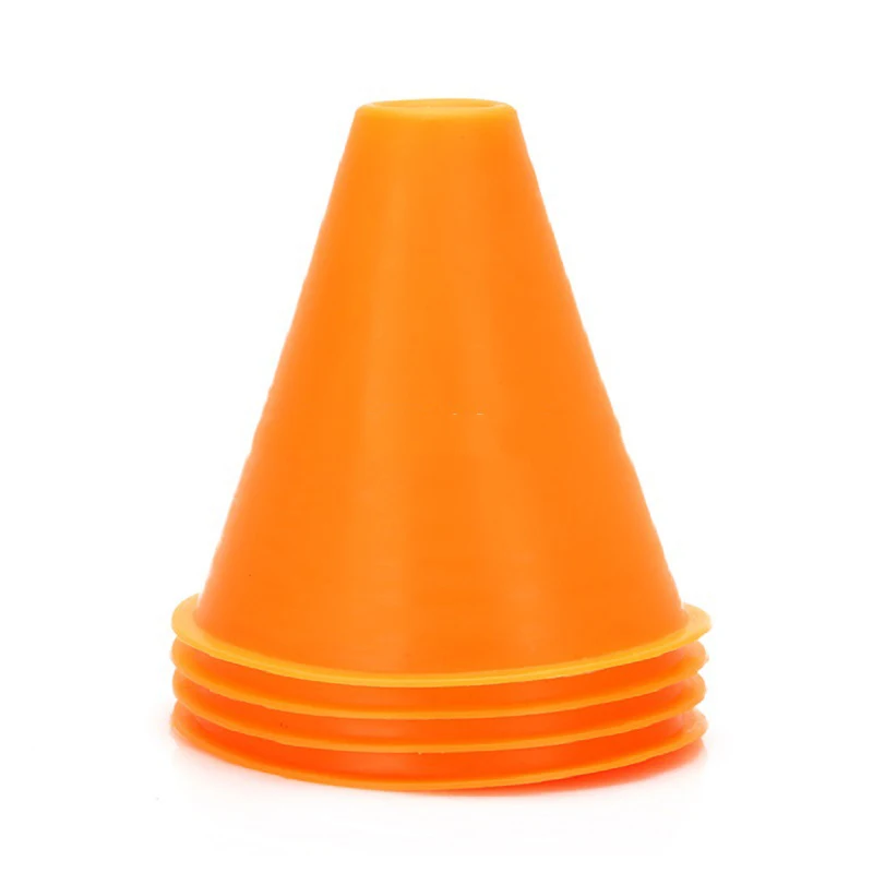 

10X Marker Cones Slalom Skating Football Soccer Rugby Traffic Training Tool