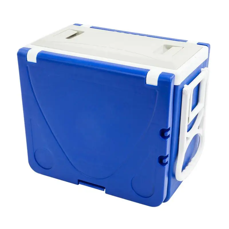 

Outdoor Picnic Foldable Multi-function Rolling Cooler Blue Good Quality Useful Equipment
