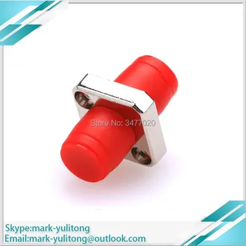 

New high quality carrier grade 10 piece FC square flange FC fiber optic adapter FC-APC fiber coupler adapter