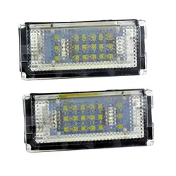 2 шт. номерной знак свет 24Led высокой мощности белый свет для Bmw-E46-4D 98-03