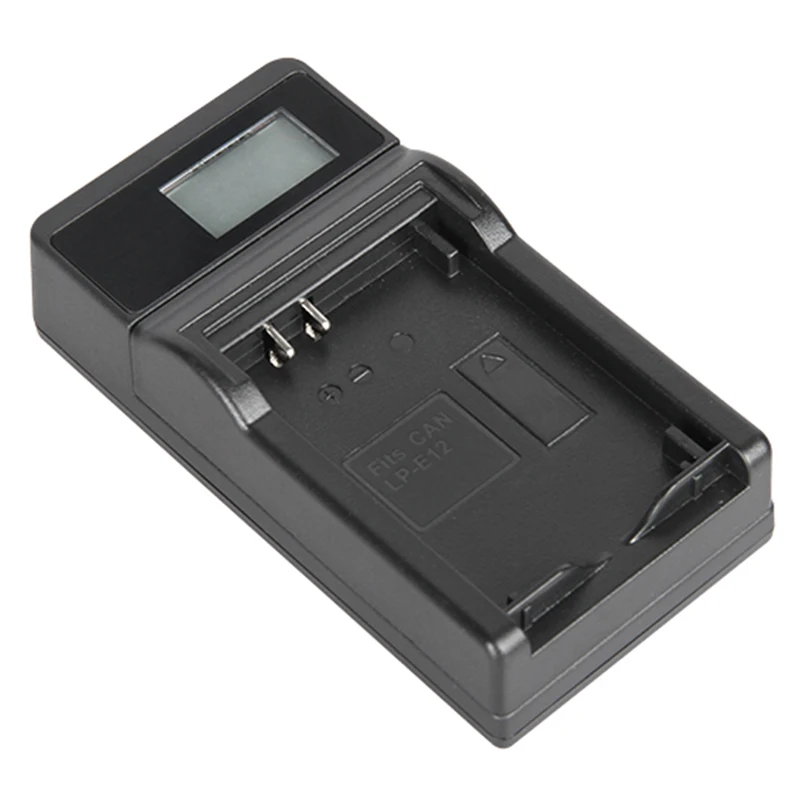 1 упаковка LP E12 аккумулятора и быстрого зарядного устройства Micro USB для Canon LPE12 EOS M50