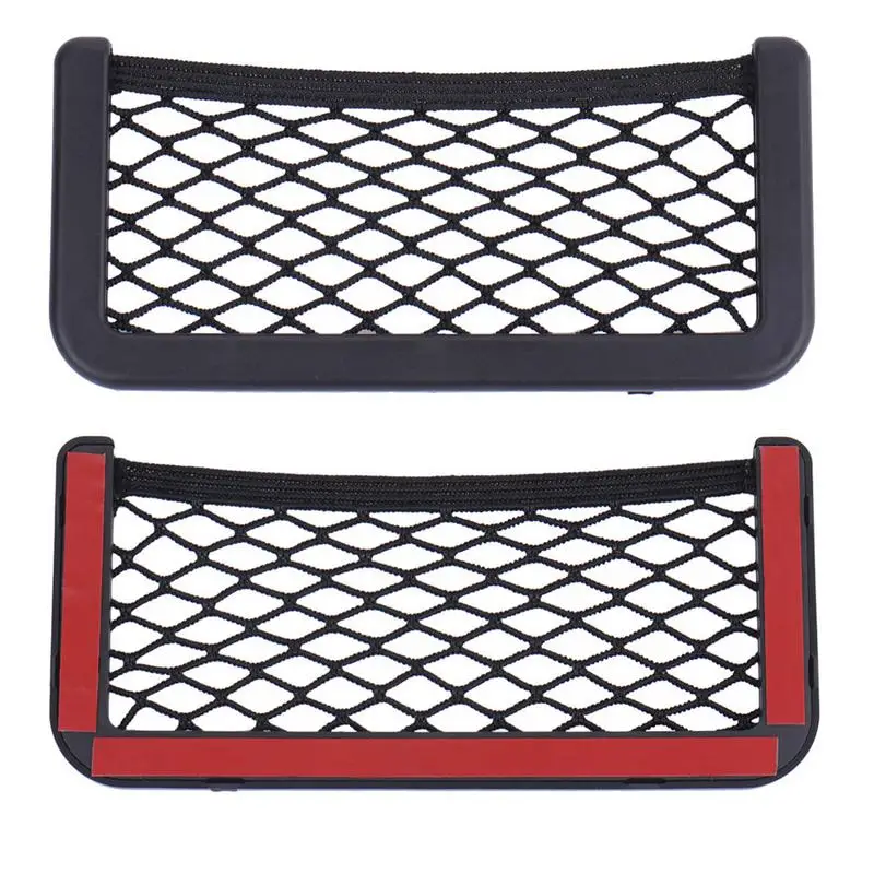 

Universal Car Mobile Phone Storage Net Pocket Car Storage Bag Miscellaneous Box Storage Compartment Car Accessories