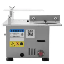 Мини Регулируемая высота деревообрабатывающая DIY Настольная пила ЕС вилка 220 В инструмент