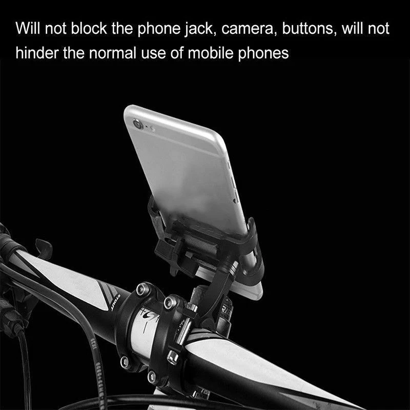  Aluminium Legierung 360 ° Swivel Fahrrad Handy GPS Halter Clip Fahrrad Lenker Berg Fahrrad Zubehör