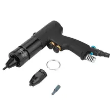 Горячая! Пневматическая клепальная тяговая гайка автоматический пневматический клепальщик гайка инструмент