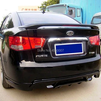 

UBUYUWANT For Kia Forte Spoiler High Quality ABS Material Car Rear Wing Spoiler For Kia Forte Spoiler 2010-2013