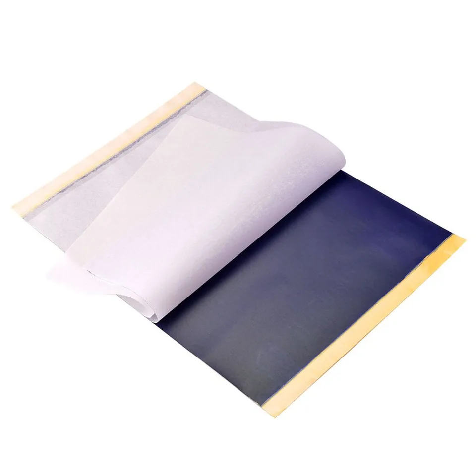 MagiDeal 10Pcs Stencil Outline Carbon Transfer approvisionnement de Tatouage de Papier Lyanther