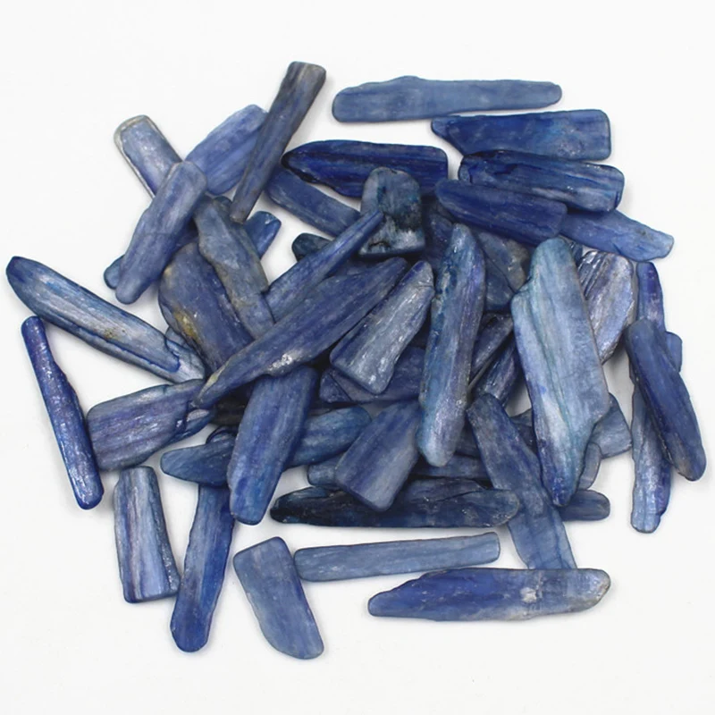 

100g Rough Natural Kyanite Blades Quartz Crystals Healing Blue Stone Planting Pot Aquarium Decor