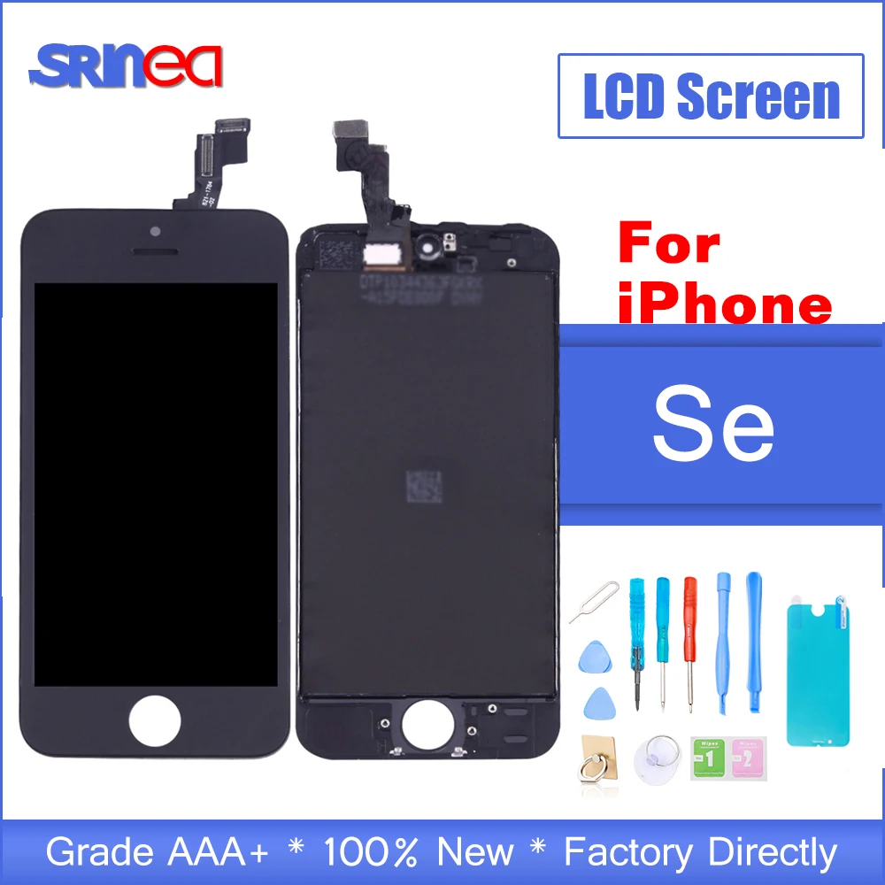 

AAA+++Quality Display For iPhone SE LCD touch Screen Module Digitizer Assembly LCD Apple S E Replacement Screen No Dead Pixel