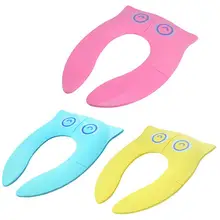 Складной туалет сиденье для путешествий портативный многоразовый туалет горшок красочное обучающее сиденье Чехлы складной туалет сиденье для путешествий