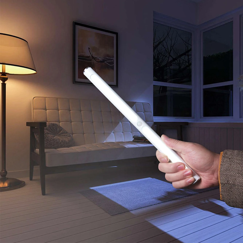 

Human Body Induction Reading Light Smart Wardrobe Bedroom Night Light Led Supper Bright Kitchen USB Charging Cabinet Lamp