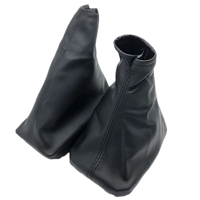 

Car Leather Handbrake Dustproof Cap Gear Gaiter Shift Gaitor Cover For OPEL CORSA C (01-06) TIGRA B (04-12) COMBO C (01-11)