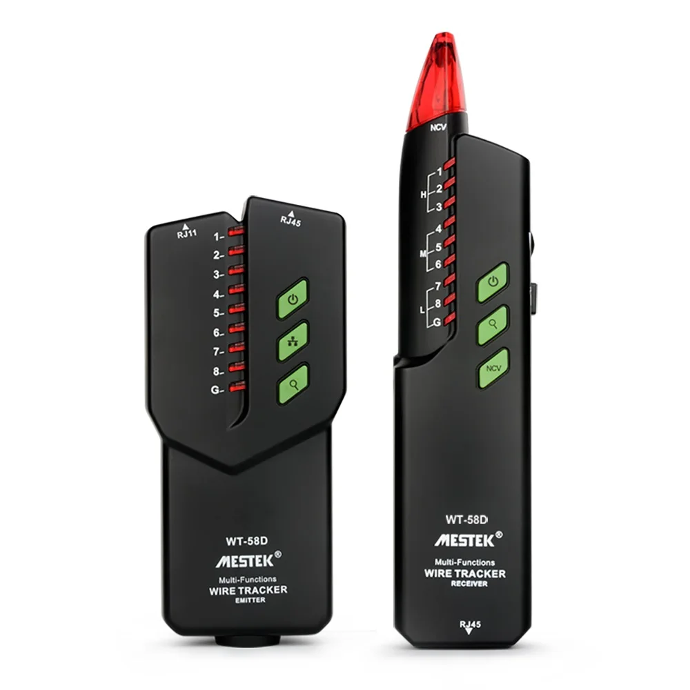 MESTEK RJ45 RJ11 لا تدخل سلك الهاتف الراسم المقتفي الحبر شبكة إيثرنت محلية كابل اختبار NVC كاشف خط مكتشف MESTEK RJ45 RJ11 لا تدخل سلك الهاتف الراسم المقتفي الحبر شبكة إيثرنت محلية كابل اختبار NVC كاشف خط مكتشف
