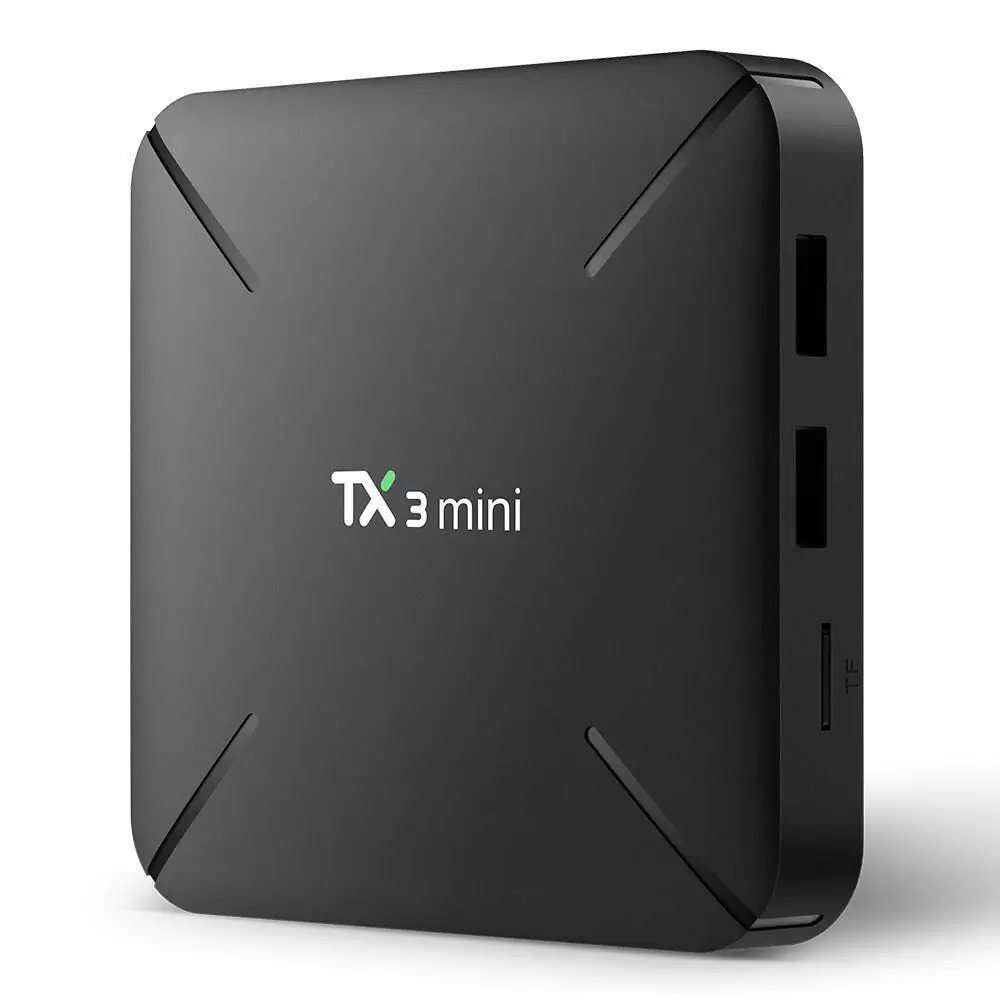 ТВ приставка TX3 MINI Amlogic S905W Smart Android 7 1 2 Гб 16 четырехъядерный H.265 4K WiFi Youtube коробка
