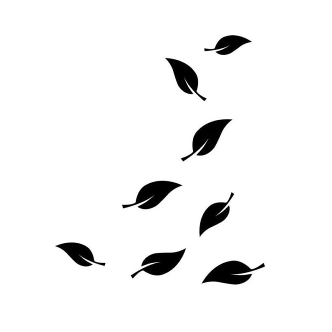 

Autumn Falling Leaves Home Decor Car Truck Window Decal Sticker Interesting Fashion Sticker Decals