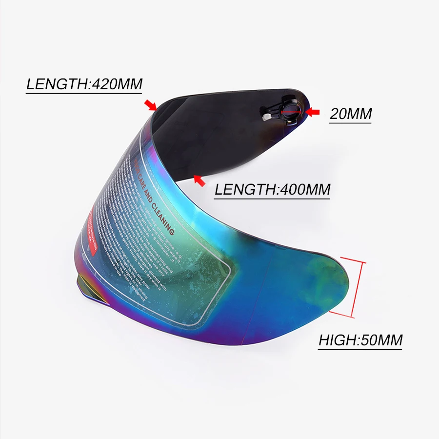 Anti niebla visera de sol Anti-deslumbramiento/UV moto Multicolor casco de escudo de sol lente para K1 AGV K5 K3SV