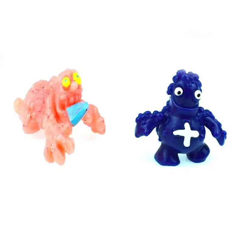Милые мини-игрушки-животные из термопластичной резины, растягивающиеся эластичные липкие насекомые, модели игрушек для детей, Обучающие игрушки-капсулы, подарки